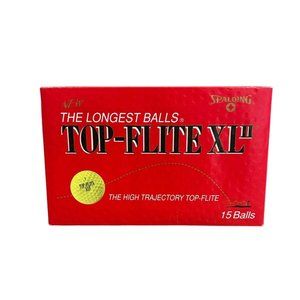 Top-Flite XL II The Longest Balls High Trajectory Golf Balls 15 Balls Brand New